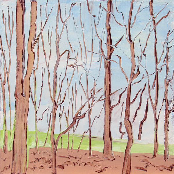 Over the roadbed